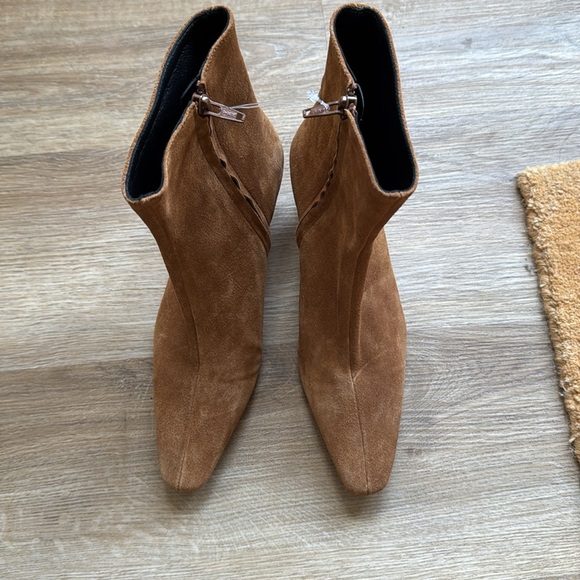 🦃NWOT STAUD Suede Wally Ankle Boots - Picture 6 of 10
